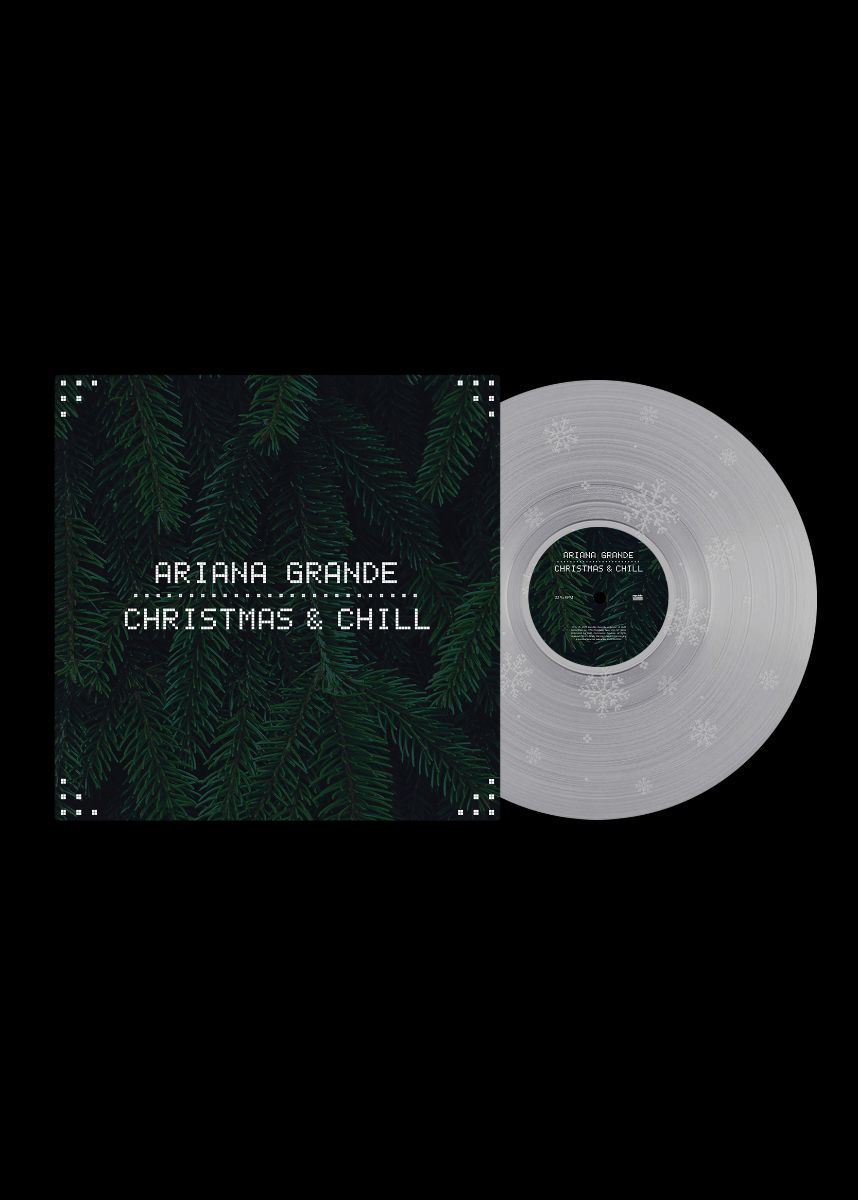 Christmas & Chill Tenth Anniversary Edition LP (Clear with Snowflake E