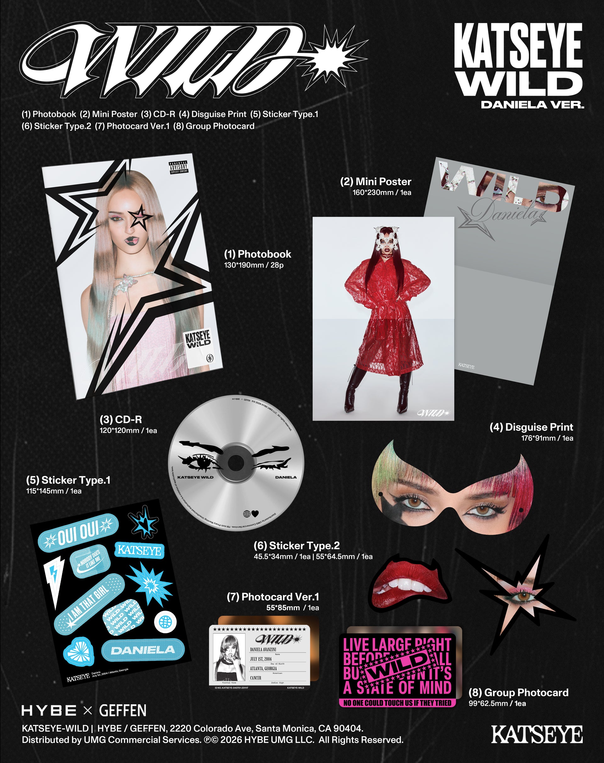 WILD (Daniela ver.) [INTL ONLY]