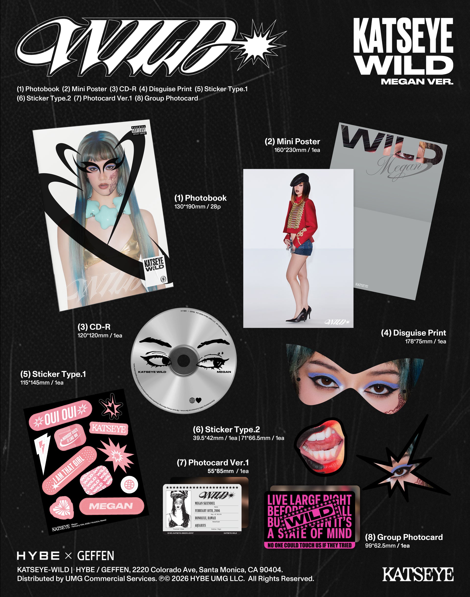 WILD (Megan ver.) [INTL ONLY]