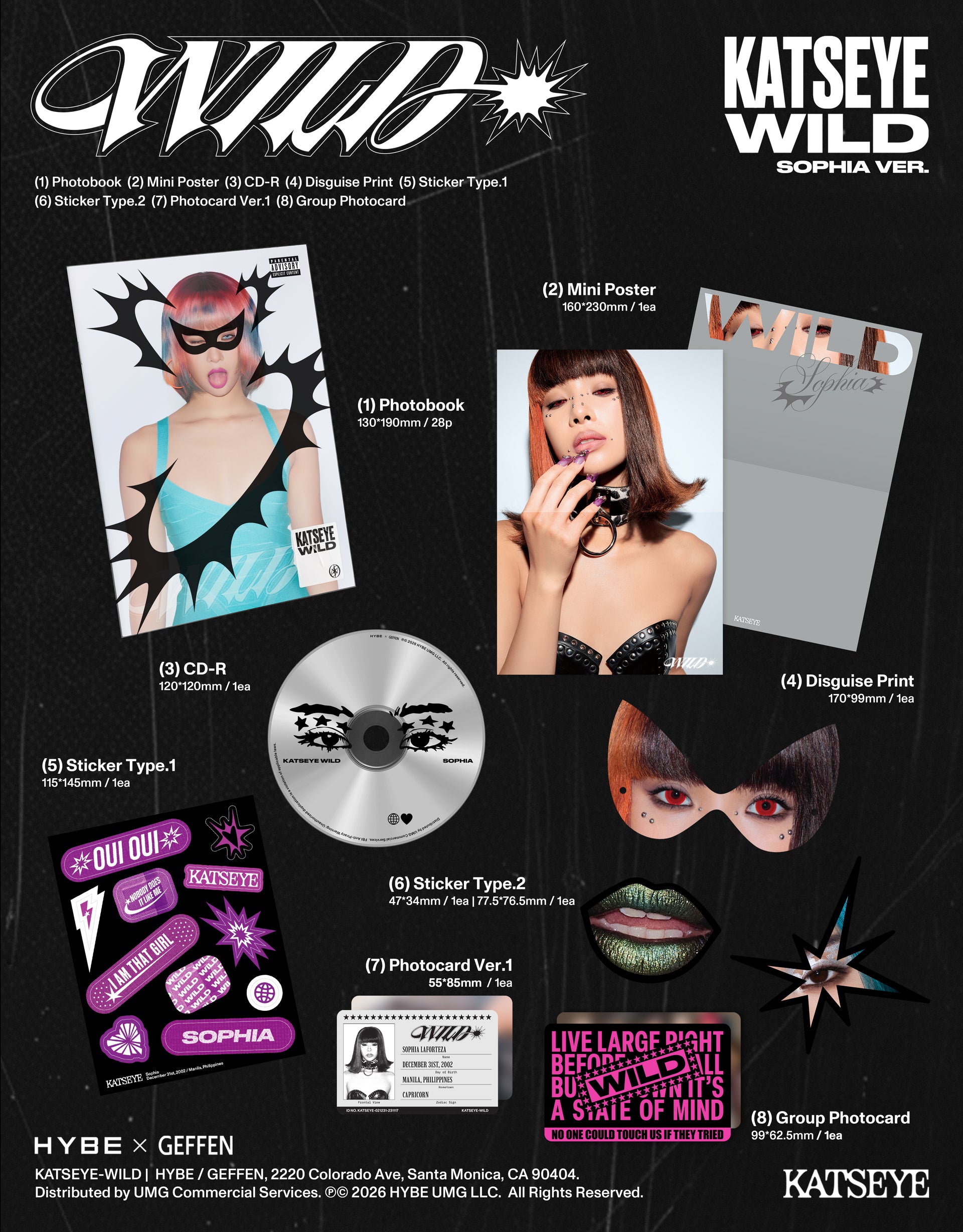 WILD (Sophia ver.) [INTL ONLY]