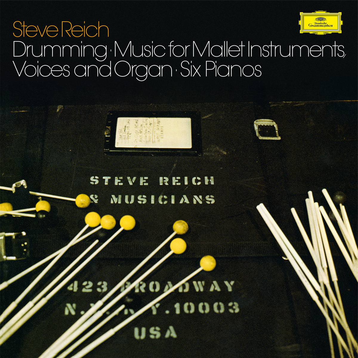 Reich: Drumming/Music for Mllet Instruments, Voices and Organ, Six Pianos (The Original Source Series) (3LP)