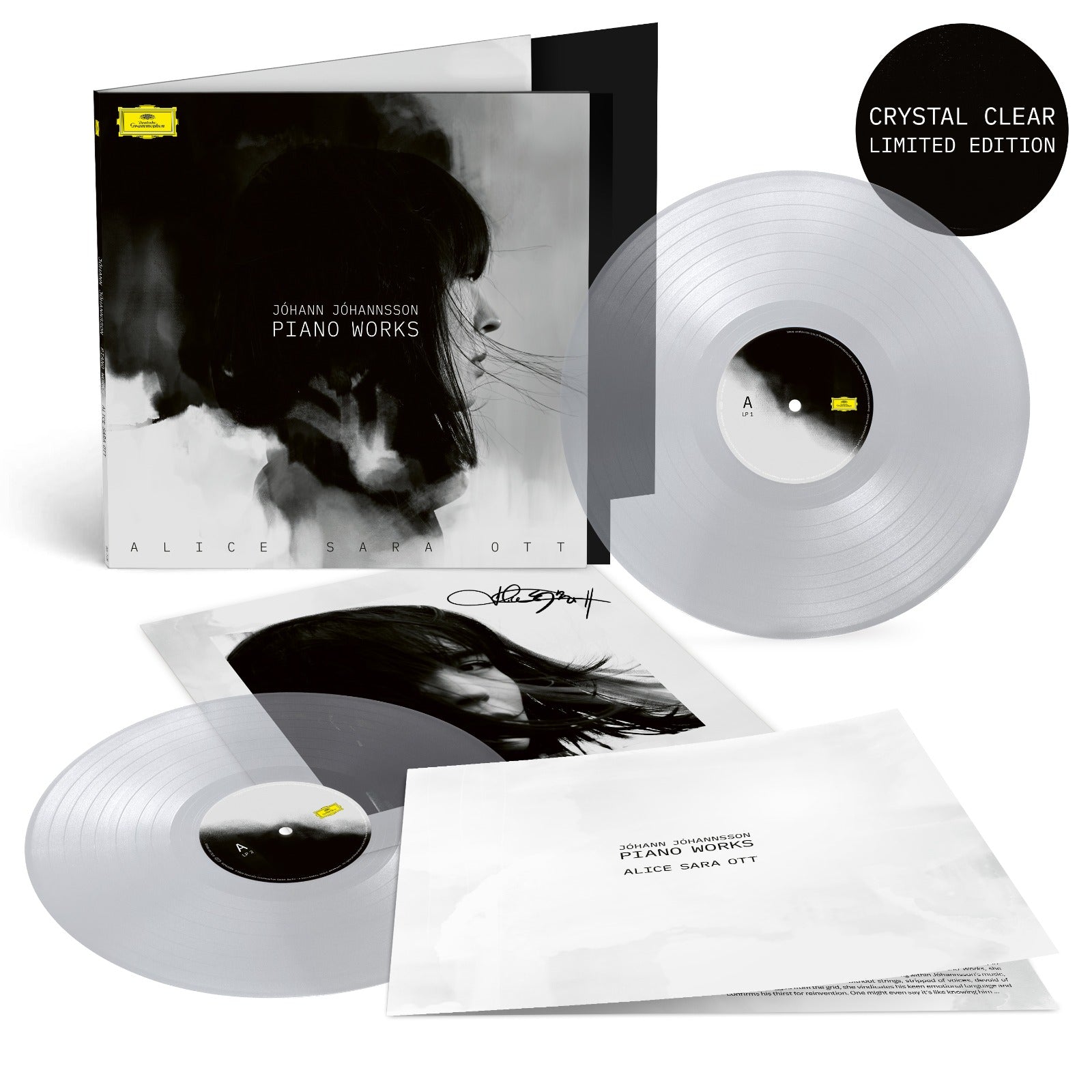 Johannsson: Piano Works (LP Color + Signed CD Card) (UShop 獨家銷售)