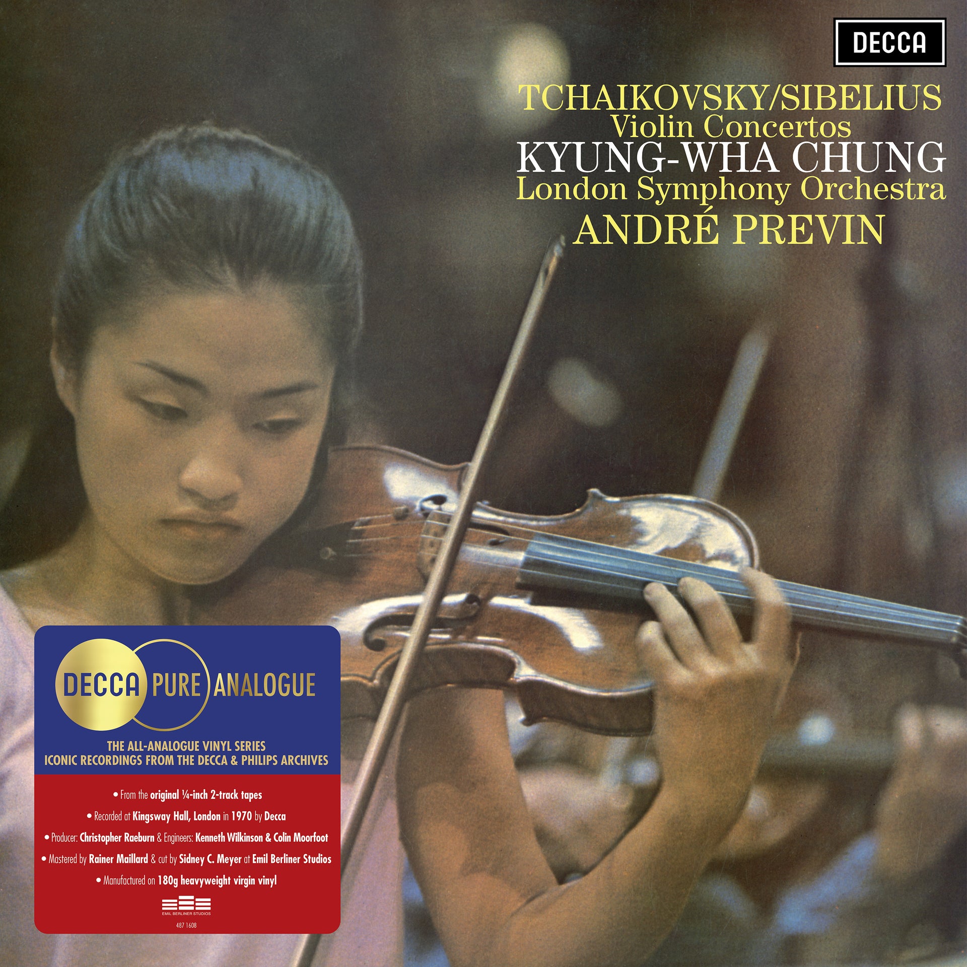 Tchaikovsky & Sibelius: Violin Concertos (Decca Pure Analogue)