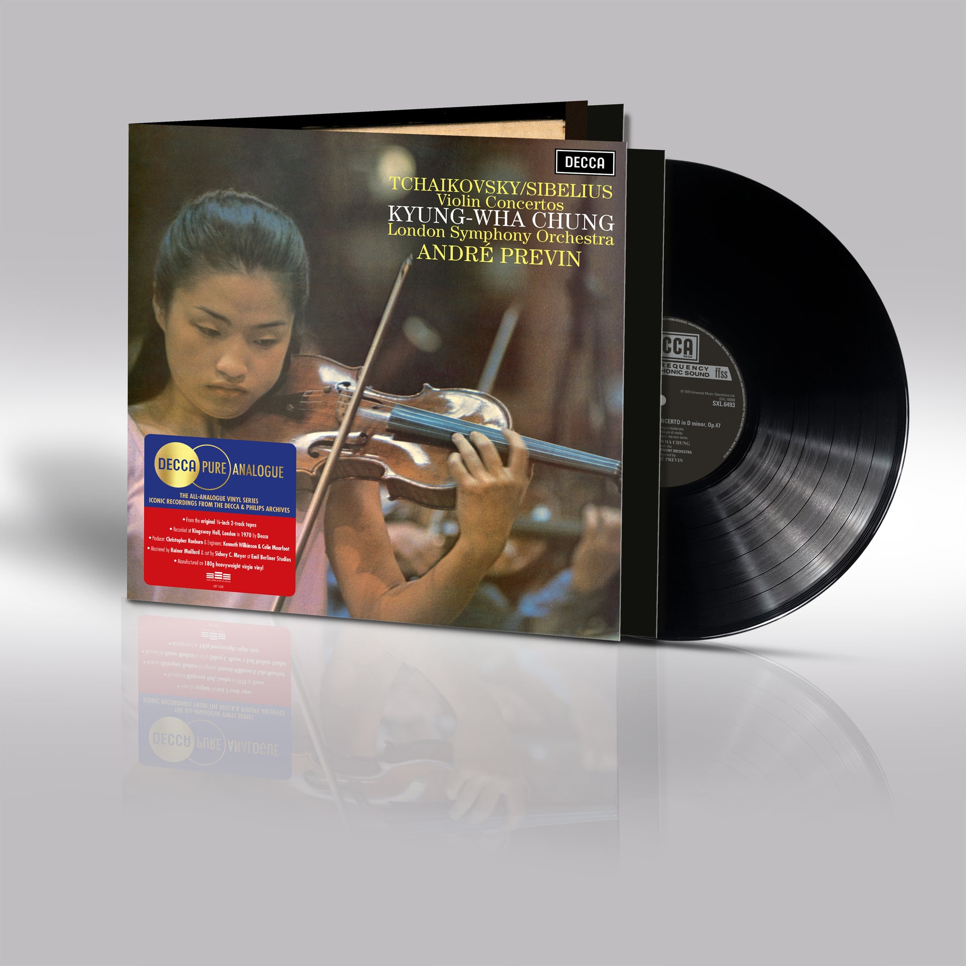 Tchaikovsky & Sibelius: Violin Concertos (Decca Pure Analogue)