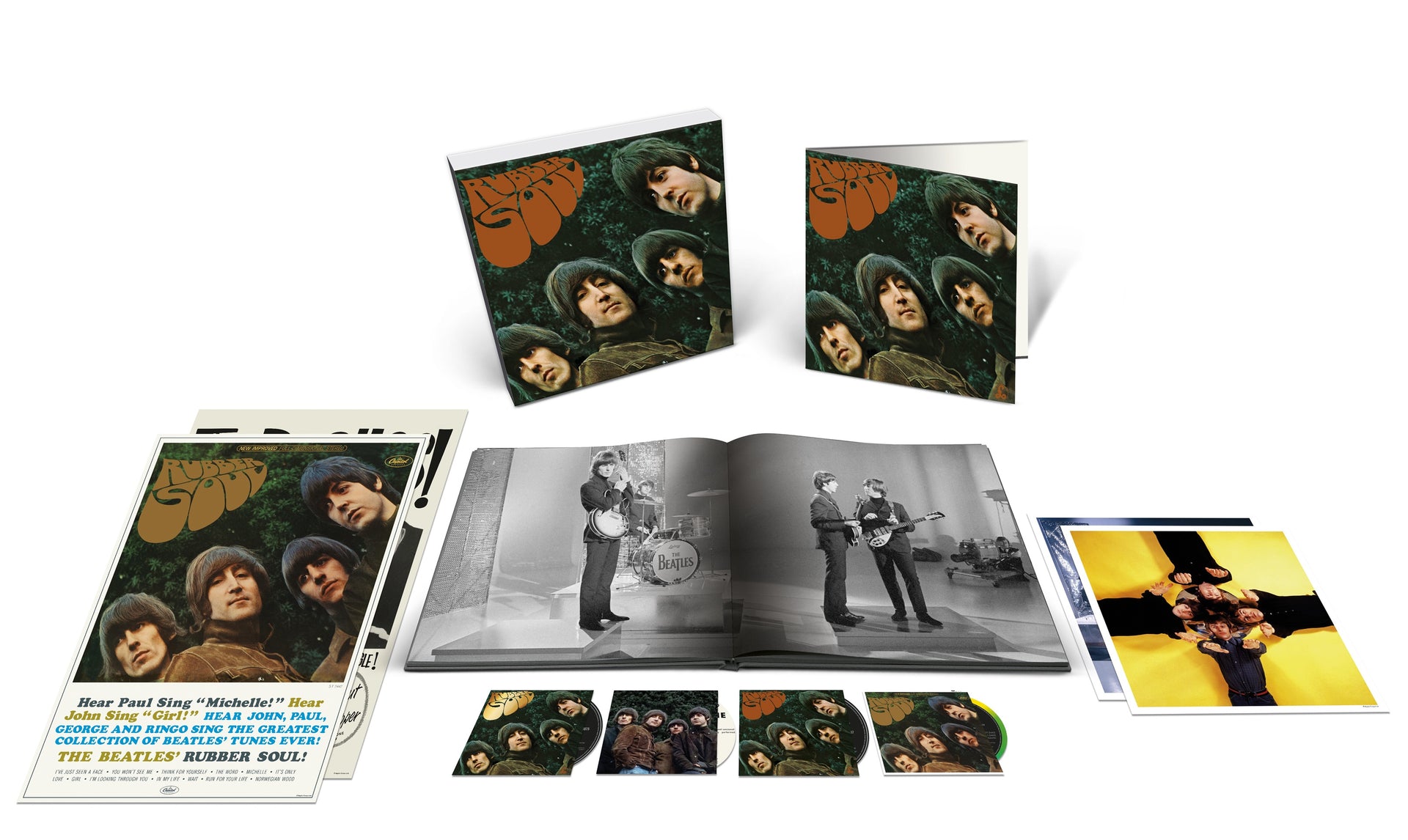 Rubber Soul - Special Edition Super Deluxe: 4CD Box Set + Posters + Art Cards