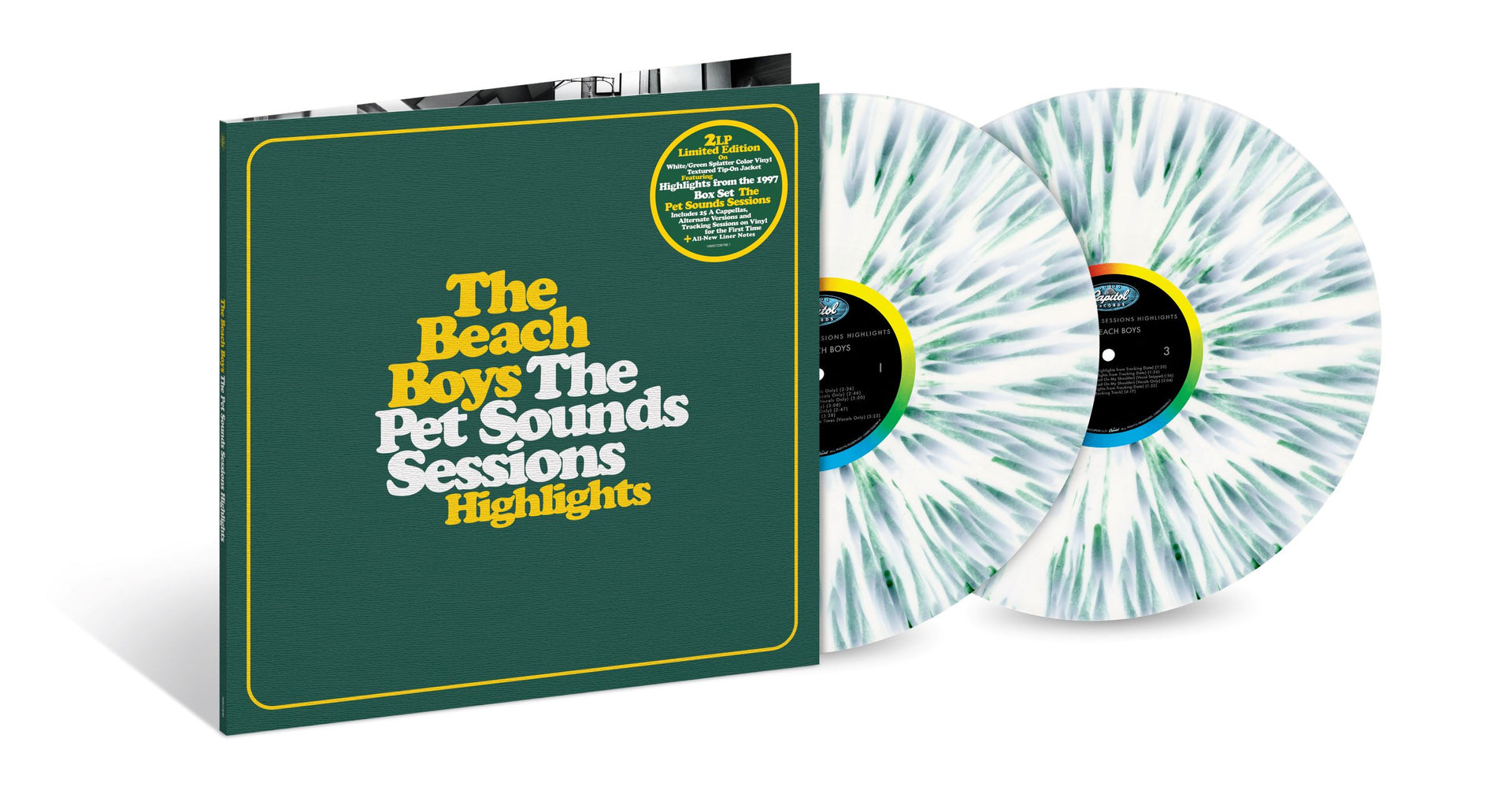 The Pet Sounds Sessions Highlights White / Green Splatter 2LP