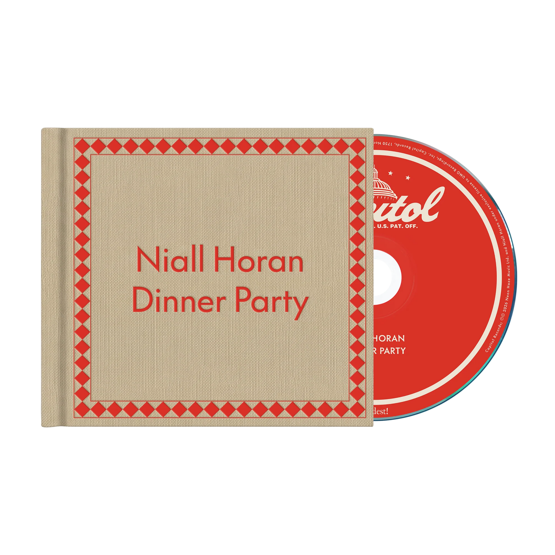 Dinner Party - Hardcover Book CD