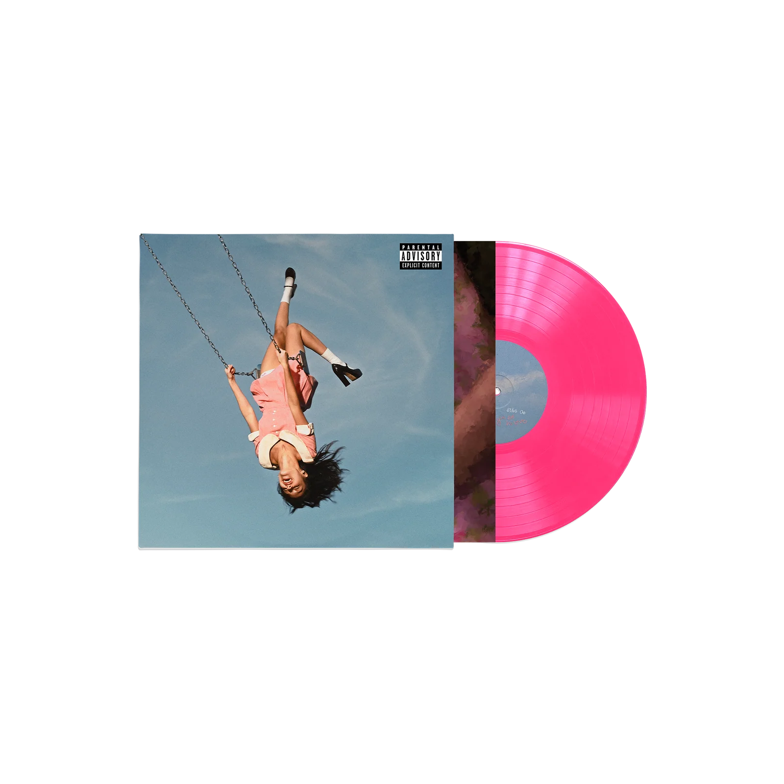 you seem pretty sad for a girl so in love - exclusive 'sticky sweet' hot pink vinyl