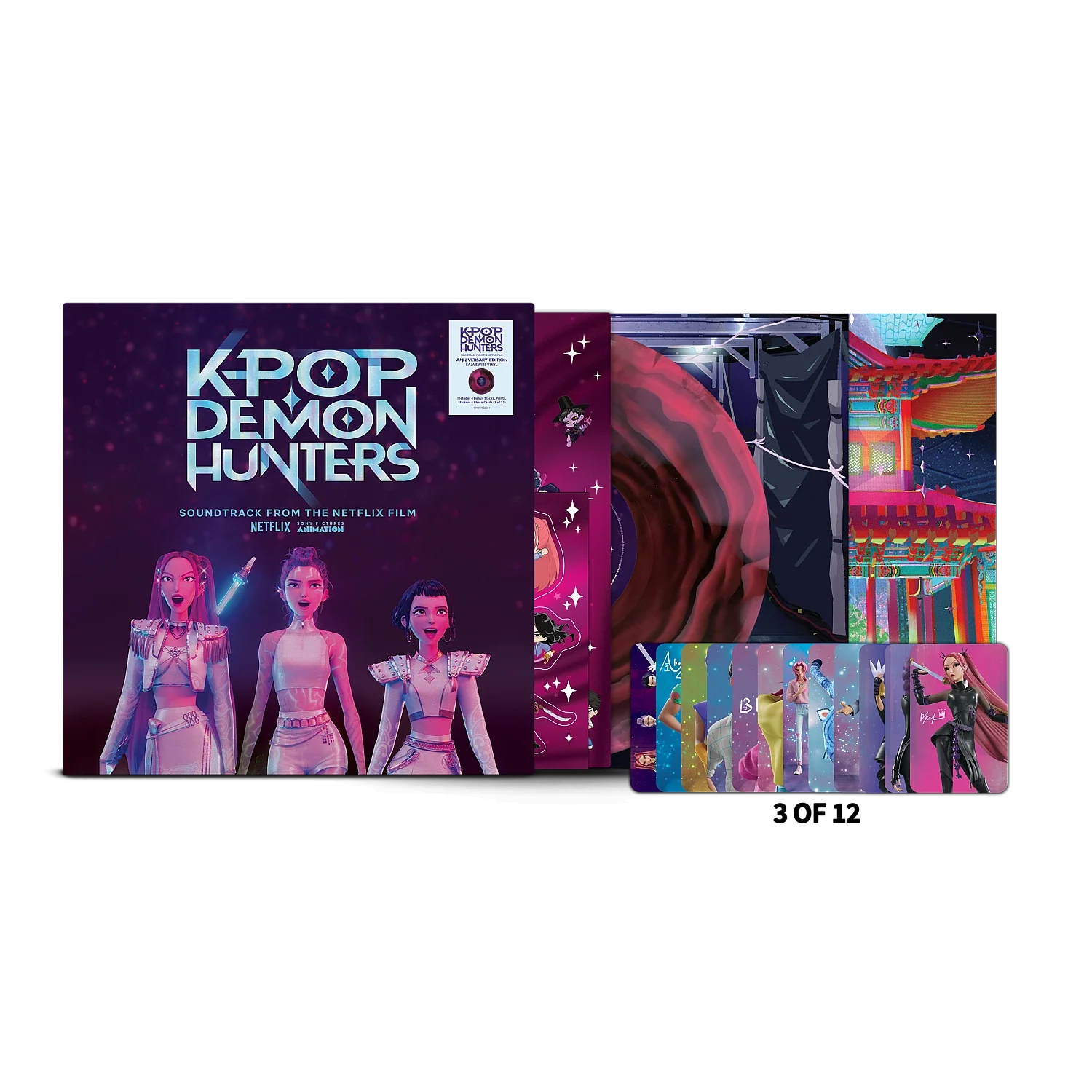 KPop Demon Hunters (Store Exclusive 1st Anniversary Edition Coloured LP)
