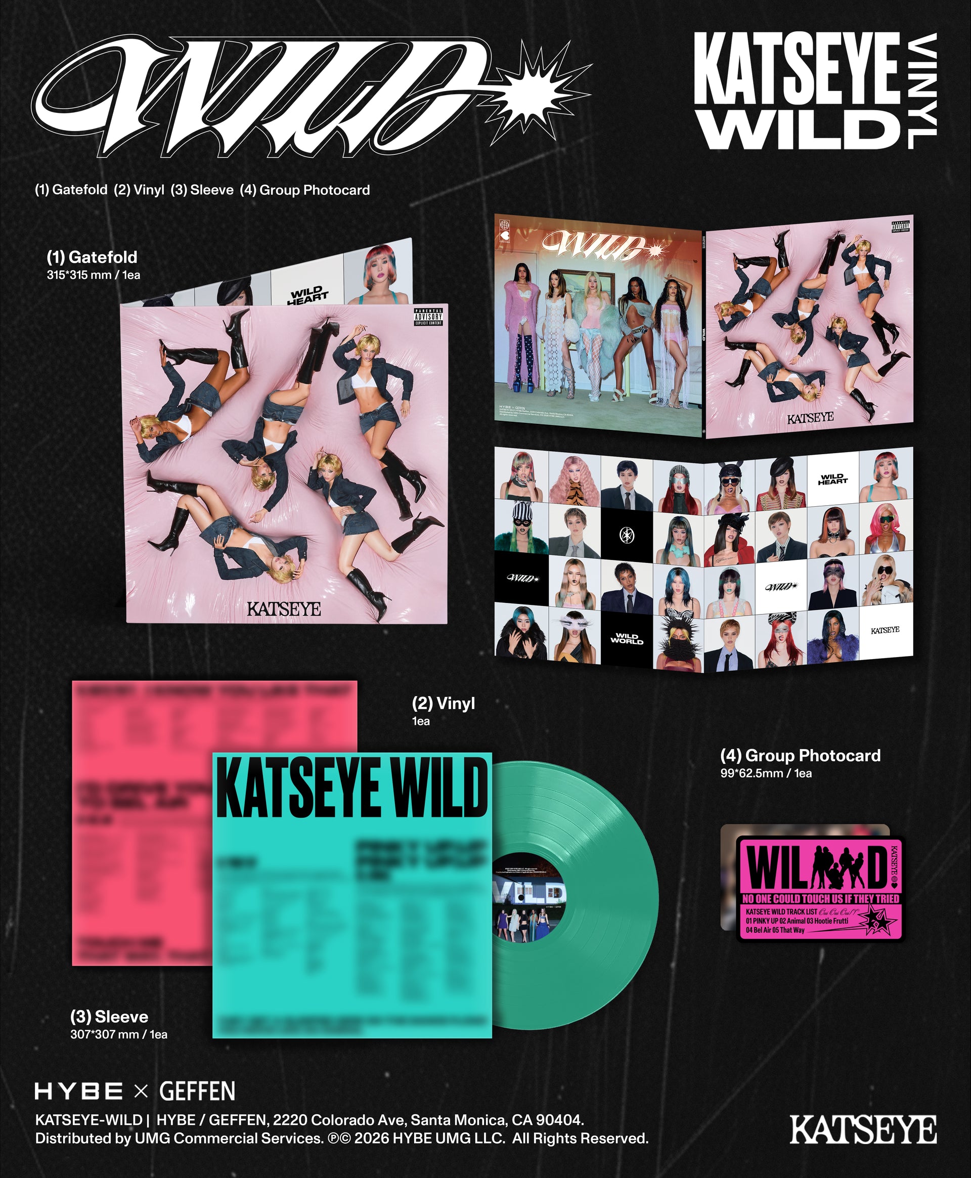 WILD - Standard Vinyl
