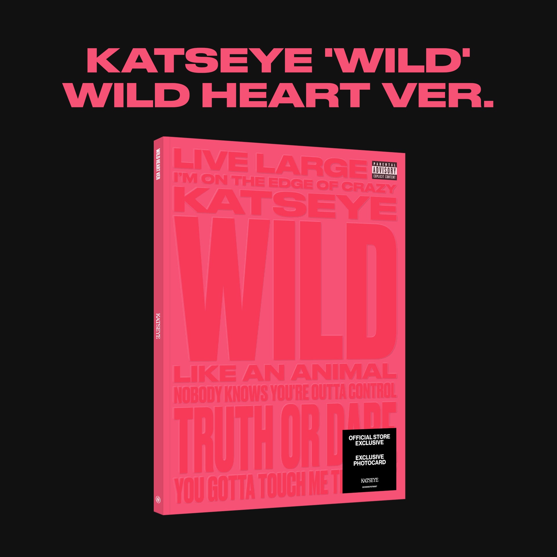 WILD - Wild heart ver. - Official Store Exclusive CD