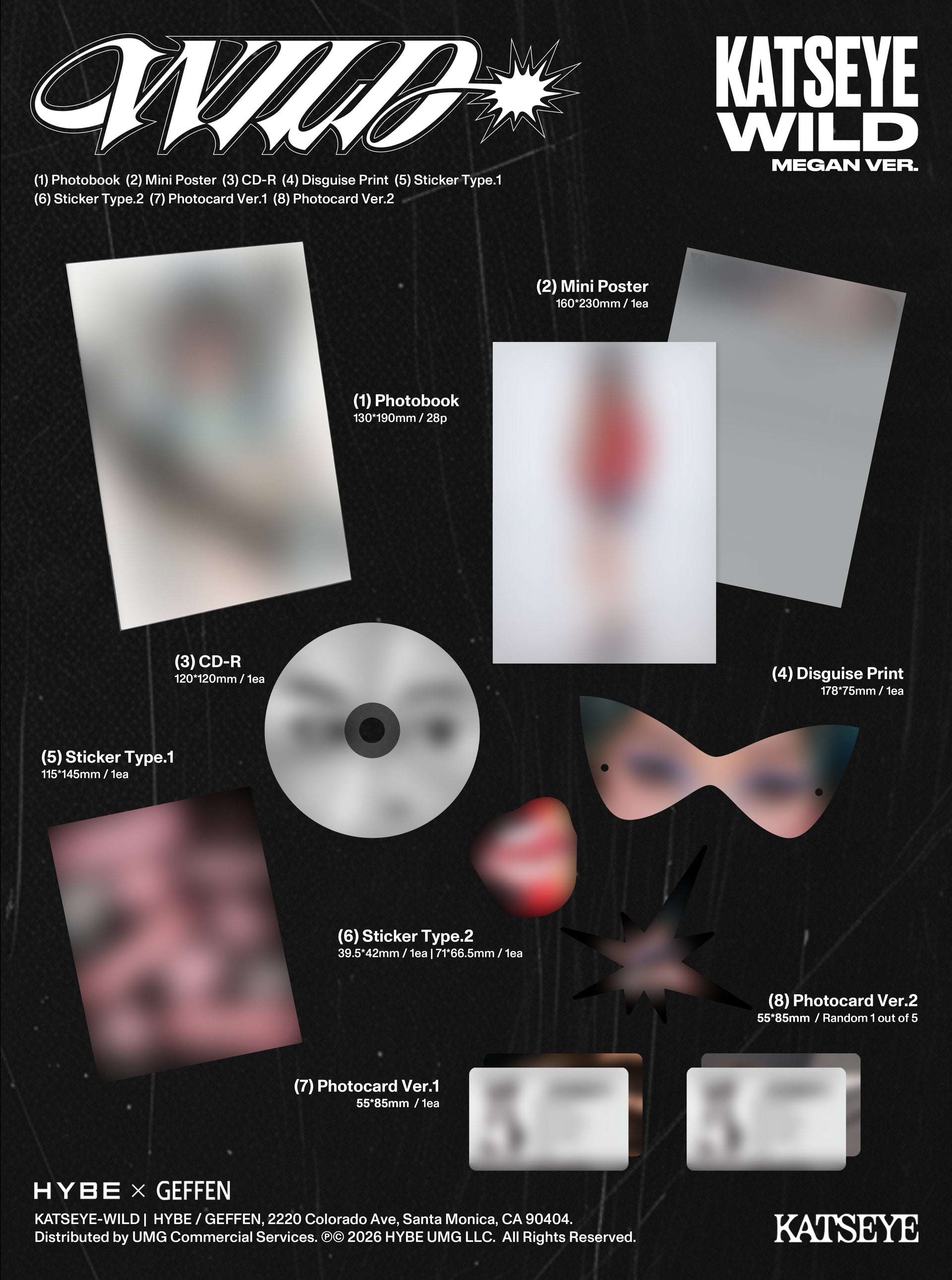 WILD (Megan ver.) [INTL ONLY]