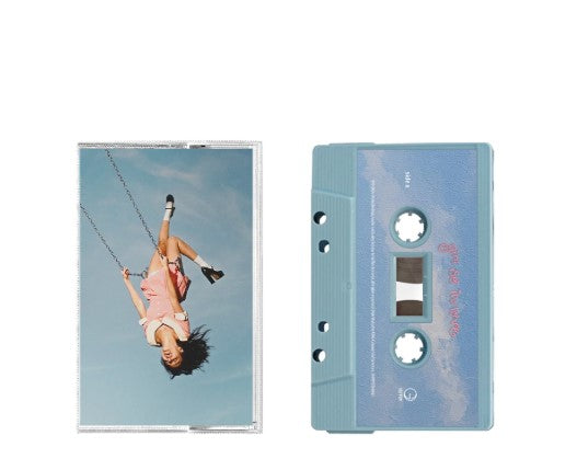 you seem pretty sad for a girl so in love - exclusive baby blue cassette