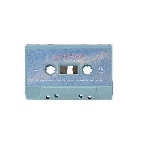 you seem pretty sad for a girl so in love - exclusive baby blue cassette