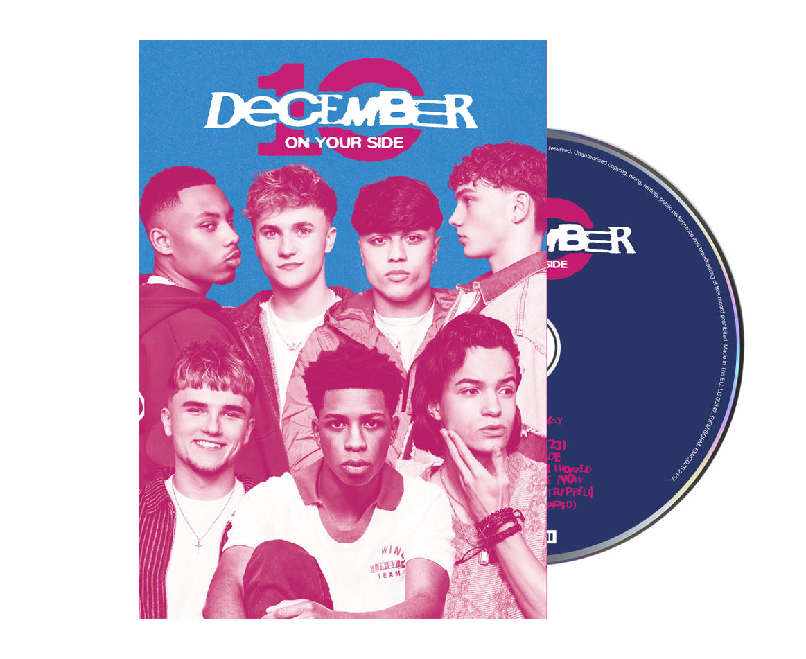 On Your Side Tenners Mini Magazine CD + Signed Poster