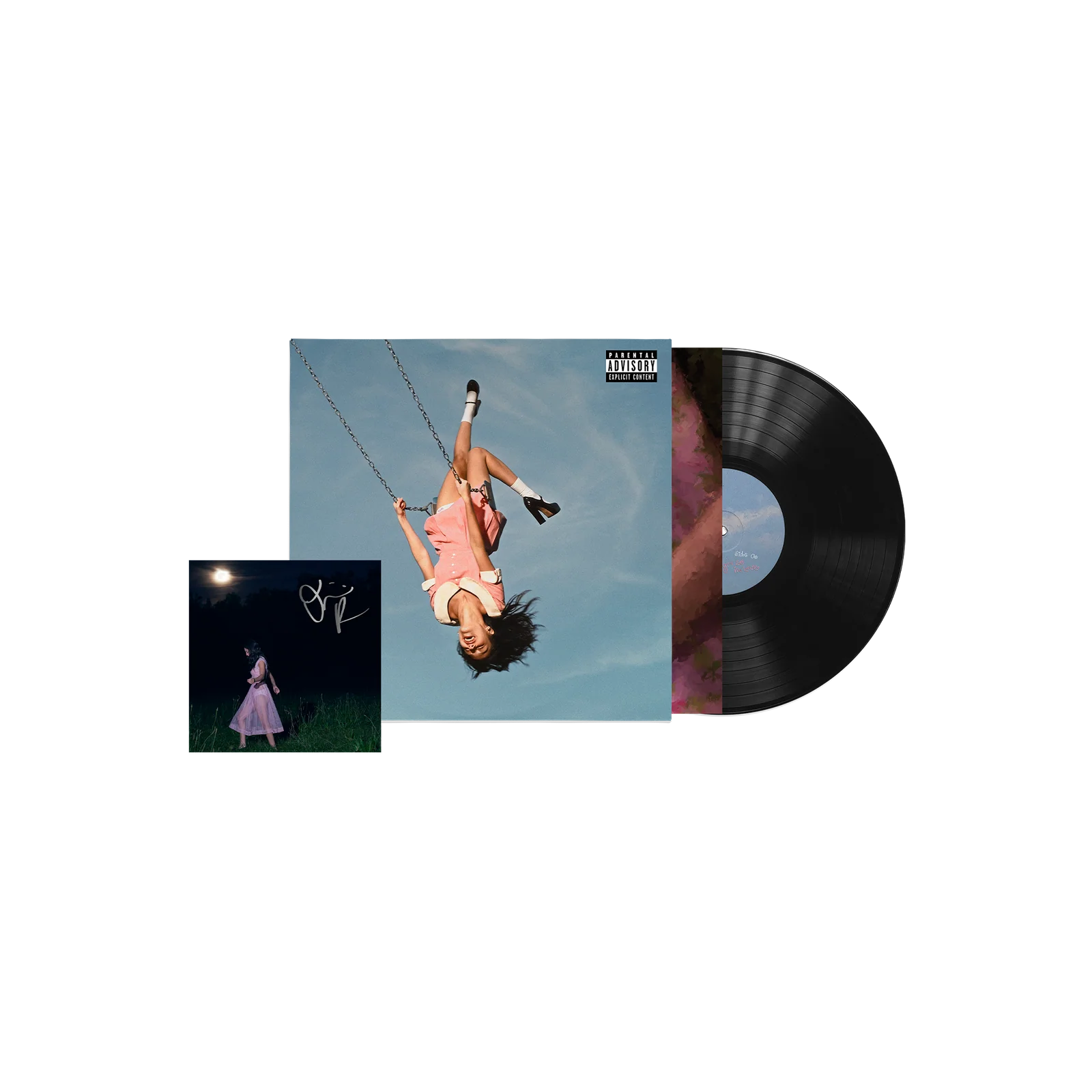 you seem pretty sad for a girl so in love – 180gram vinyl + CD sized signed art card