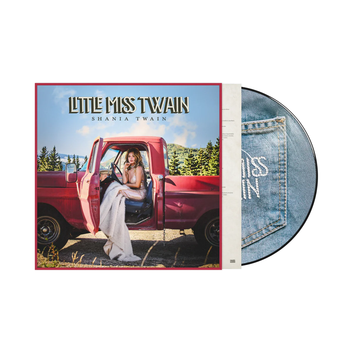 Little Miss Twain Faded Blue Jeans Picture Disc