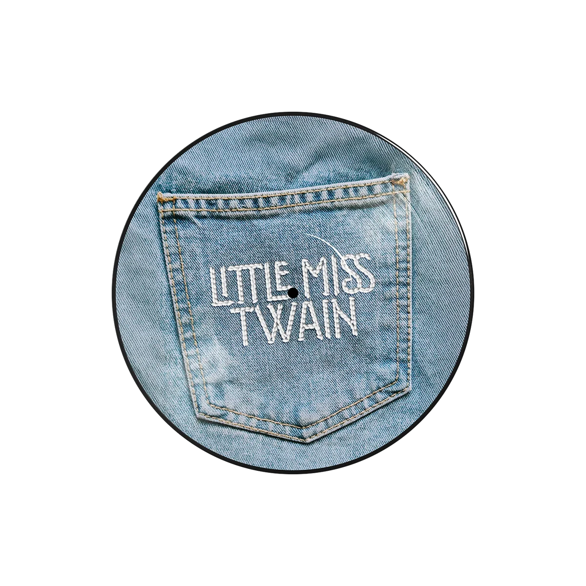 Little Miss Twain Faded Blue Jeans Picture Disc