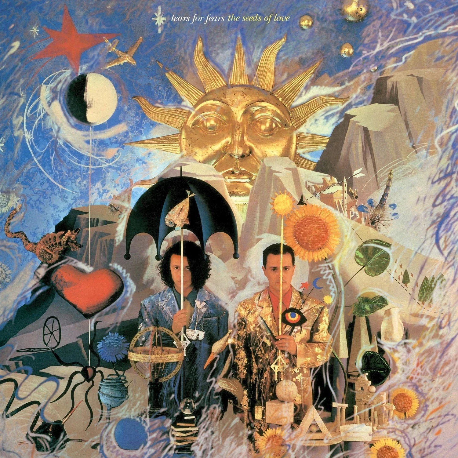 The Seeds Of Love (Steve Wilson Mix): Sunburst Orange & Red Vinyl LP