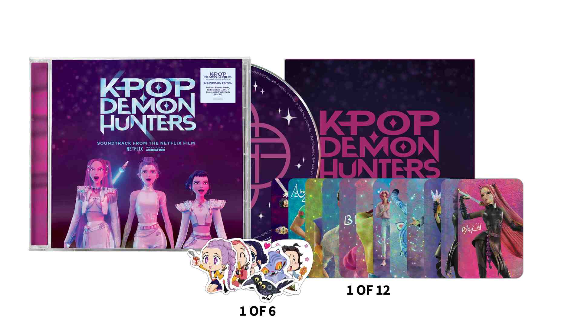KPop Demon Hunters (Store Exclusive 1st Anniversary Edition CD)