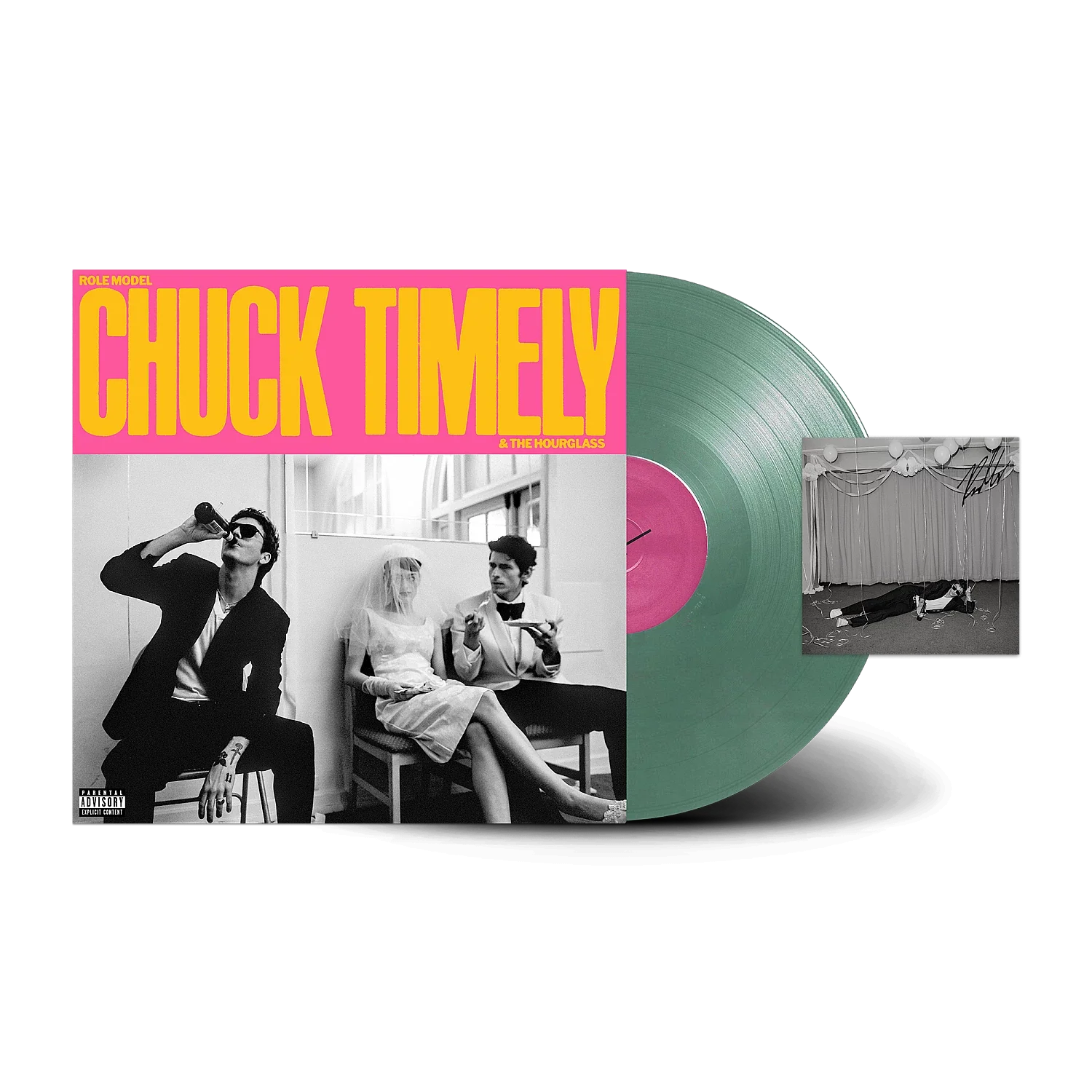 Chuck Timely & the Hourglass - Pistachio Vinyl (RM Exclusive) + Signed Art Card