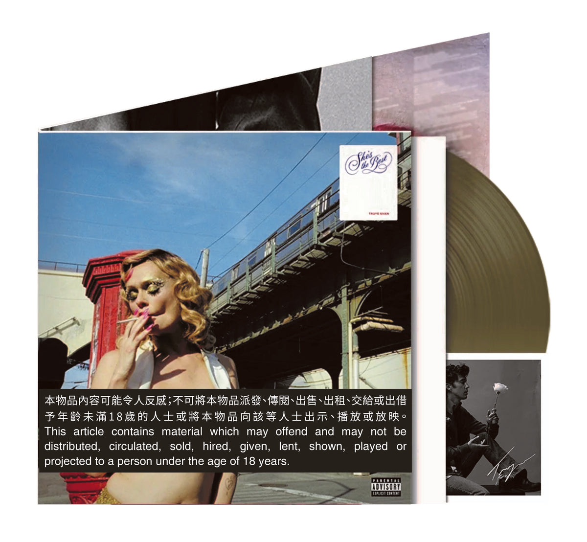 She's the Best - Store Exclusive Transparent Burnt Vinyl with Poster + Signed Art Card