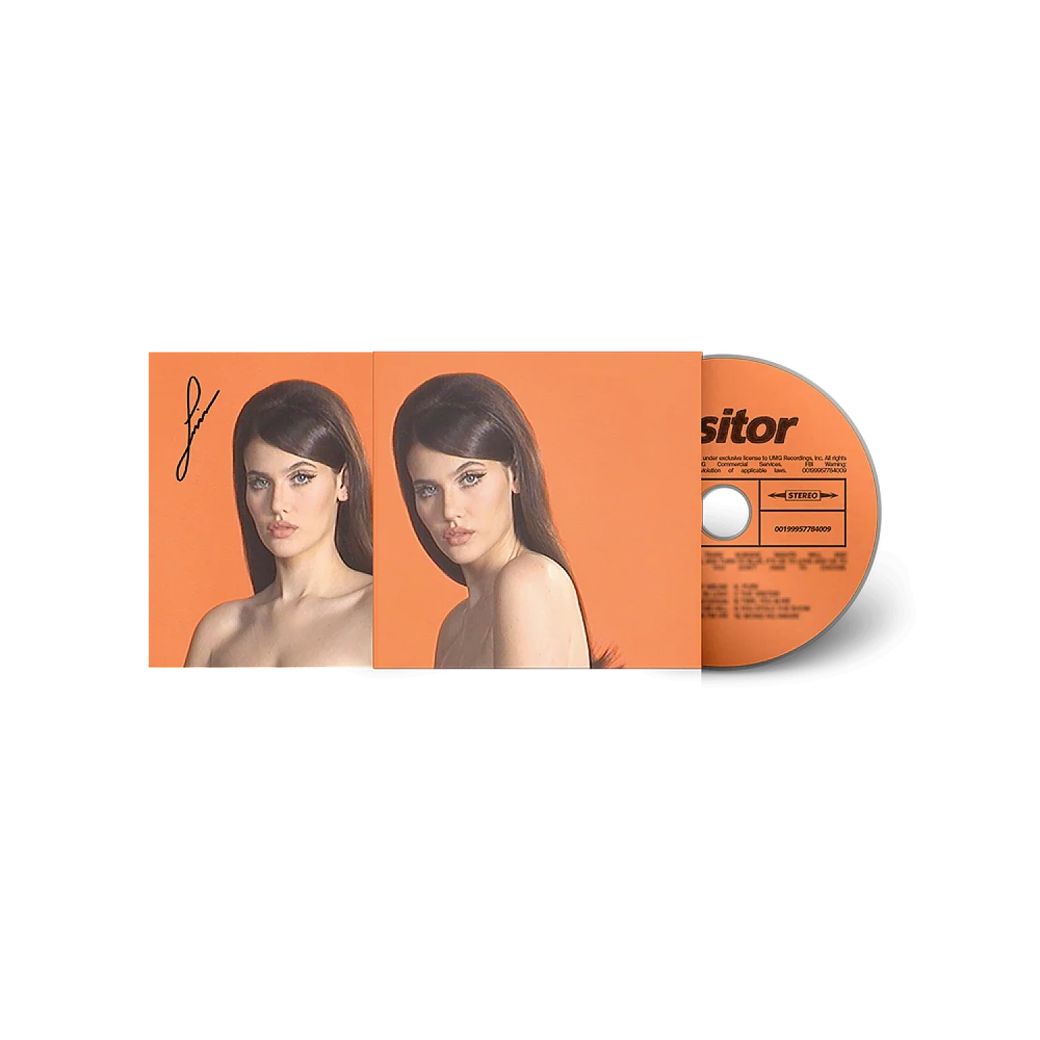 Visitor Store Exclusive CD (alt. cover) + signed art card