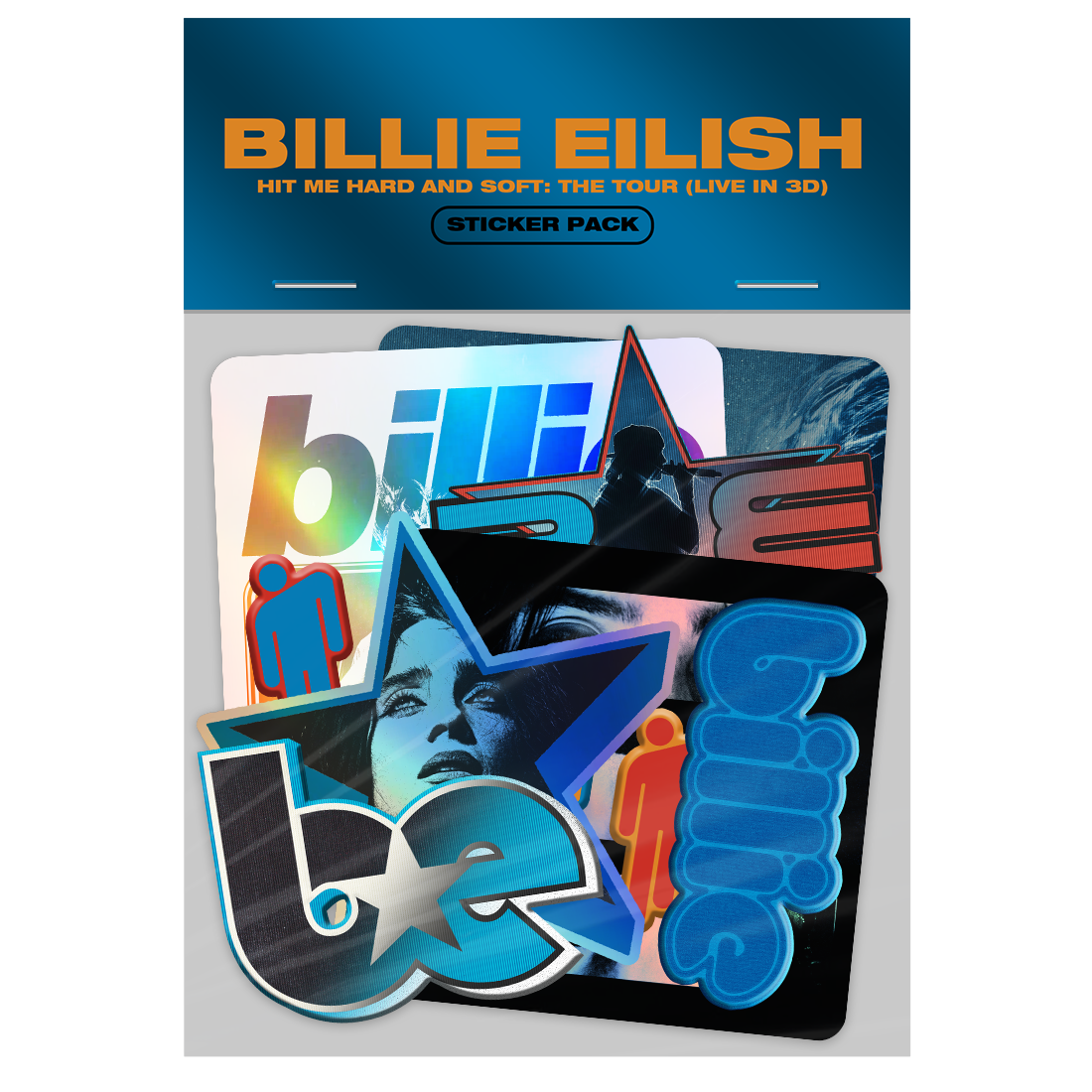 Live in 3D  Sticker Pack