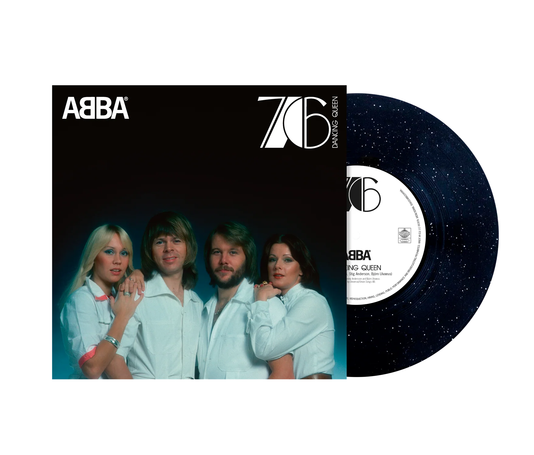 Dancing Queen (50th Anniversary Edition Black Sparkling 10inch Single)