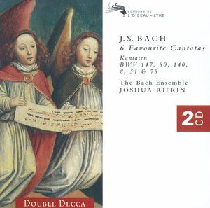 J.S. BACH: 6 Favourite Cantatas (Double Decca) (2CD)