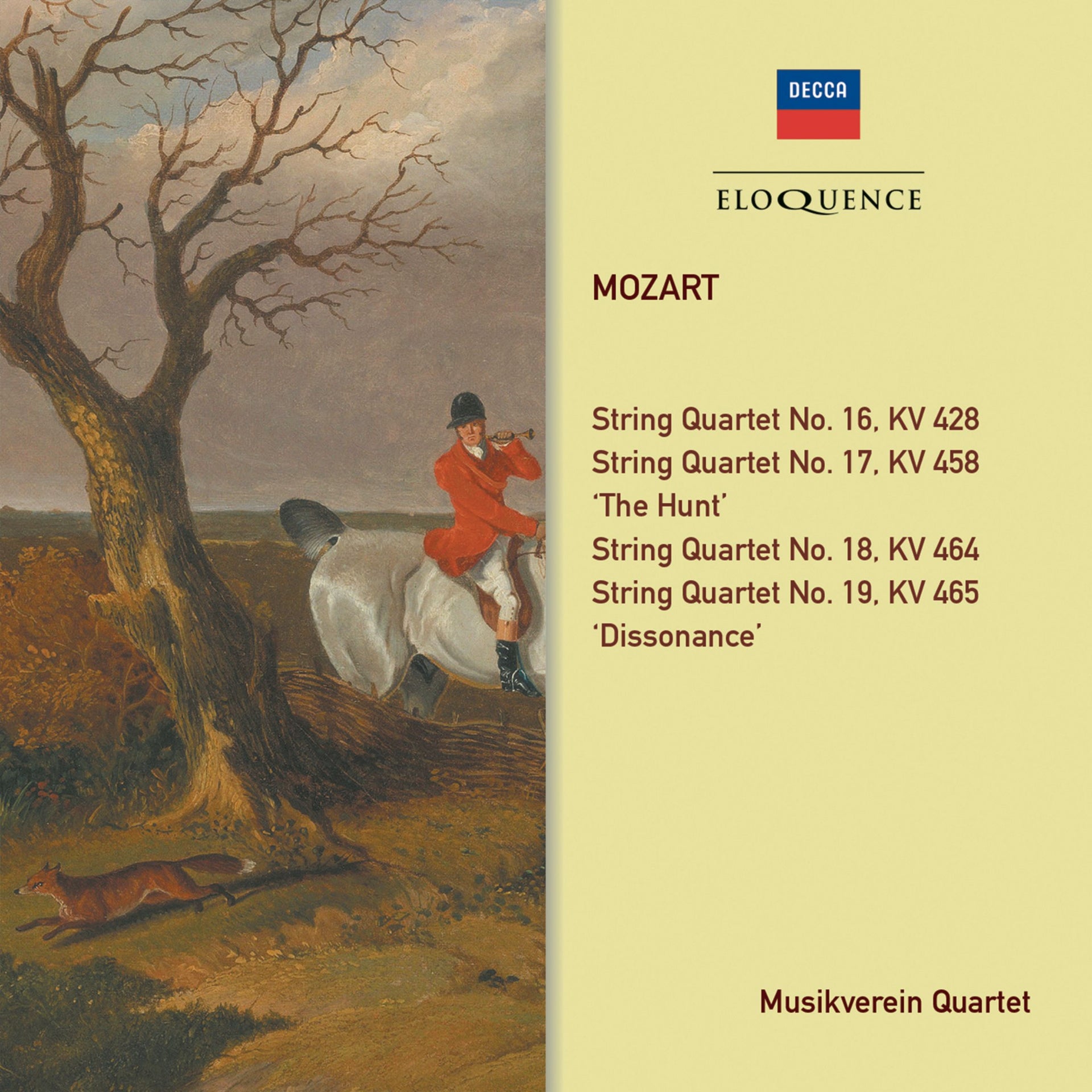MOZART: String Quartets KV 428, 458, 464, 465 (2CD) [Eloquence]
