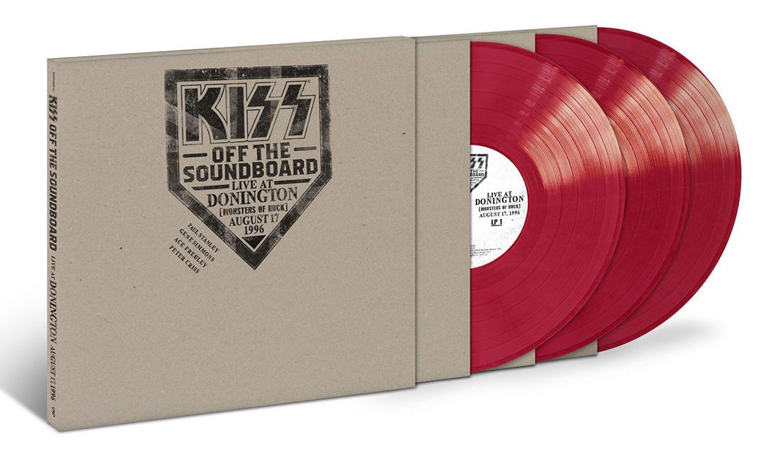 Kiss Off The Soundboard: Live In Donington (3x Red Vinyl)