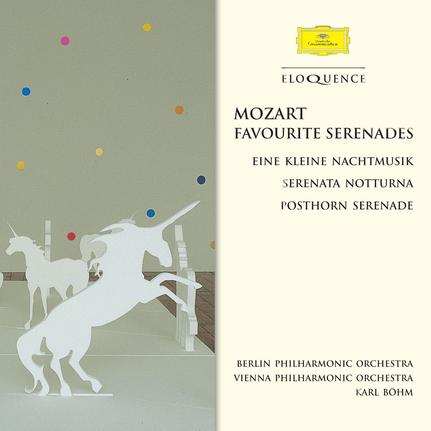 MOZART: Eine kleine Nachtmusik; Posthorn Serenade; Serenata Notturna [Eloquence]