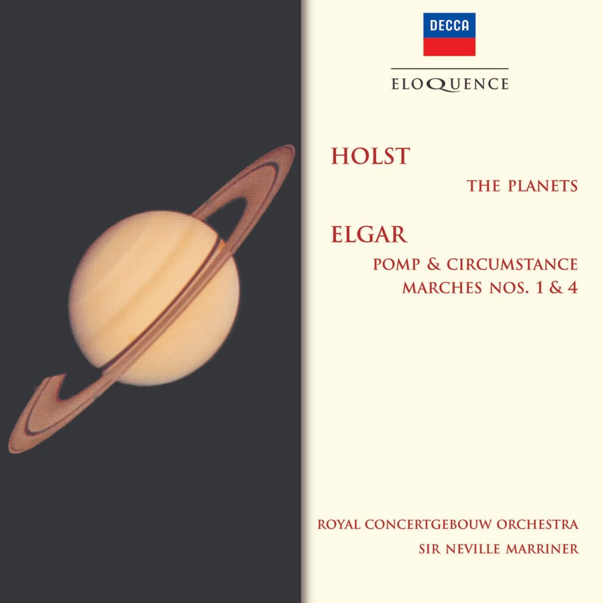 HOLST: The Planets; ELGAR: Pomp & Circumstance Marches Nos. 1 & 4 [Eloquence]