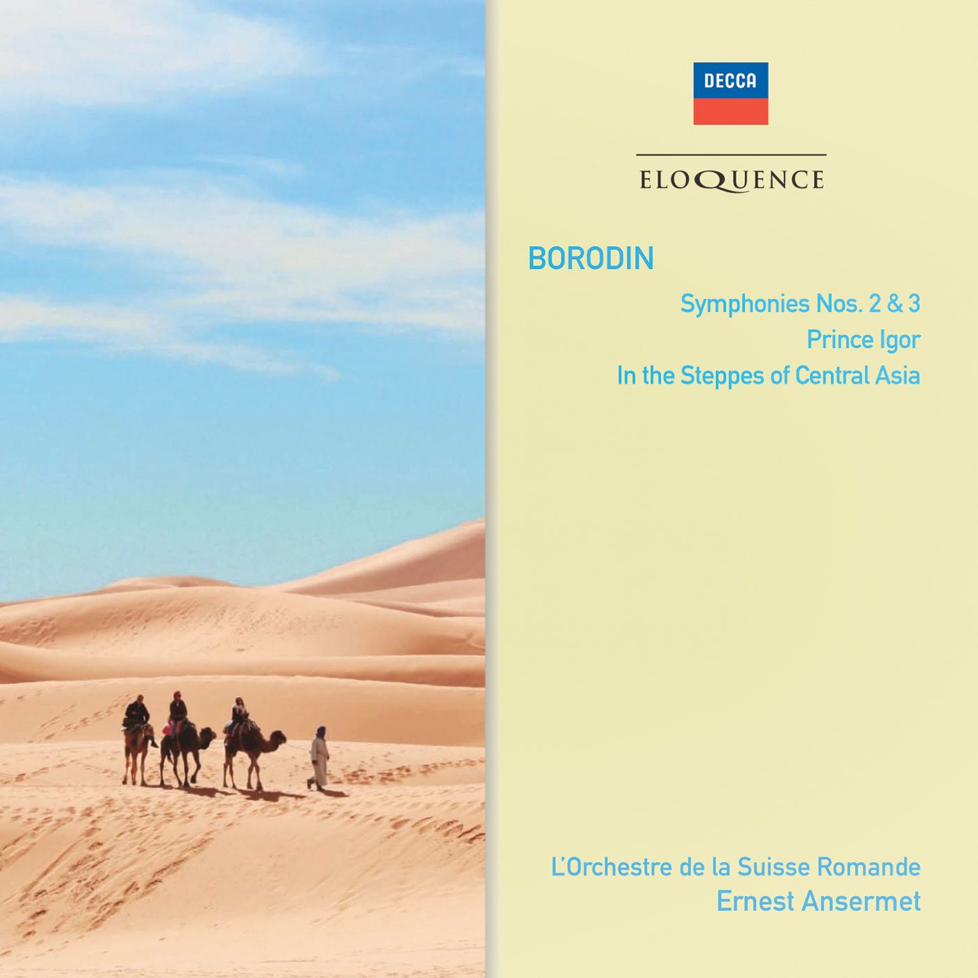 BORODIN: Symphonies Nos. 2 & 3, PRINCE IGOR: Overture; In the Steppes of Central Asia [Eloquence]
