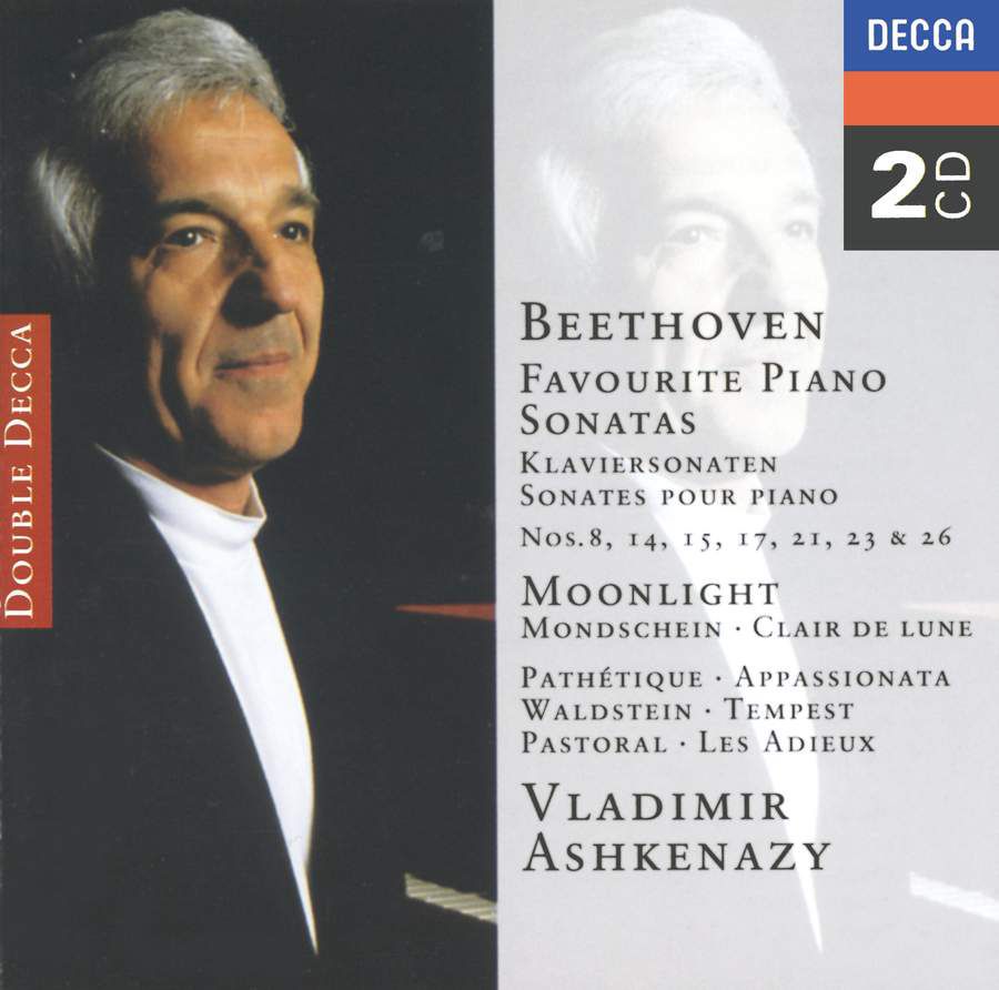BEETHOVEN: Favourite Piano Sonatas [Double Decca] (2CD)