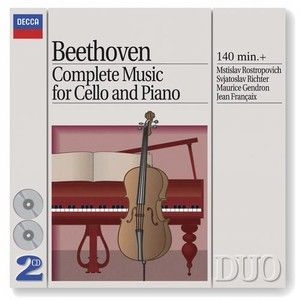 BEETHOVEN: Complete Music for Cello and Piano (Duo) (2CD)