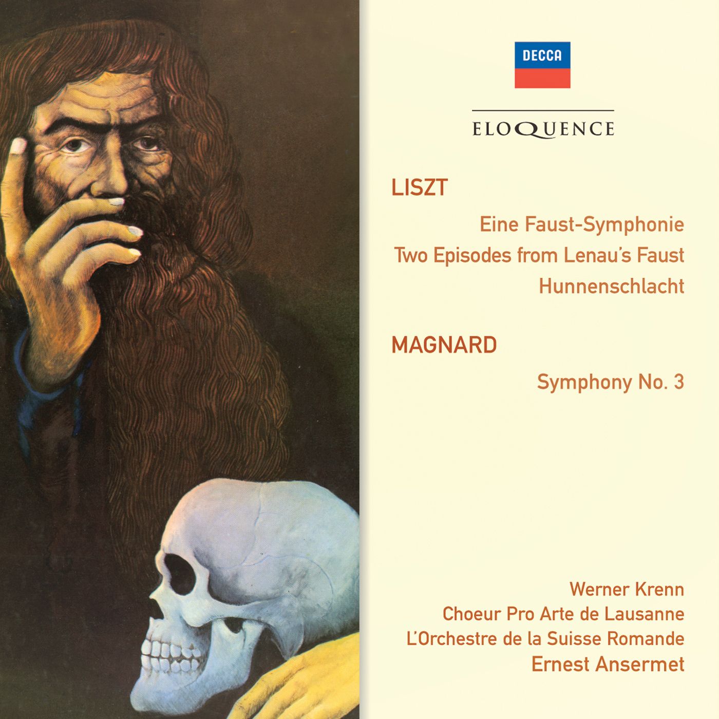 LISZT: Eine Faust-Symphonie; Hunnenschlacht; MAGNARD: Symphony No. 3 (2CD) [Eloquence]