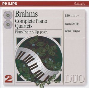 BRAHMS: Complete Piano Quartets (Duo) (2CD)