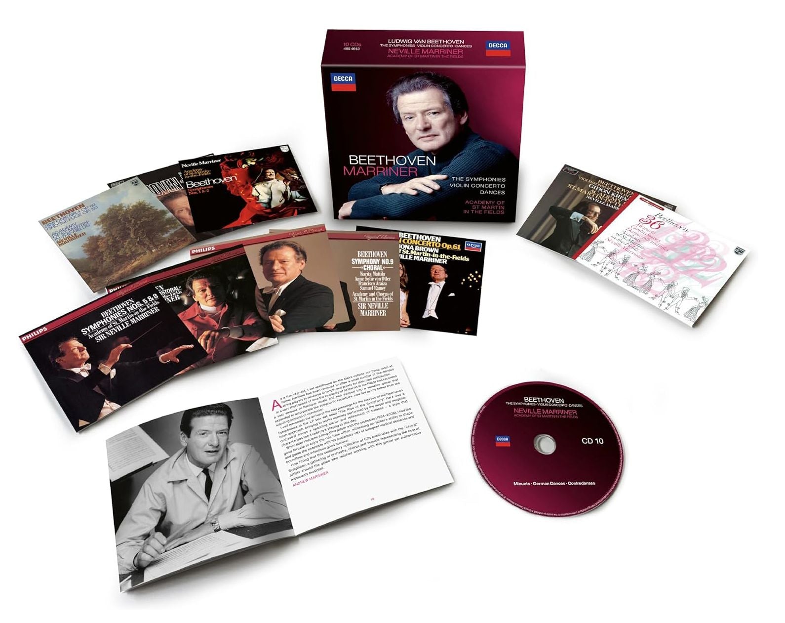 Marriner Conducts BEETHOVEN (10CD)