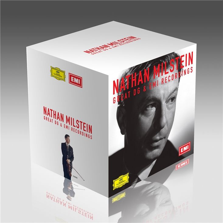 Nathan Milstein - Great DG & EMI Recordings (37CD)