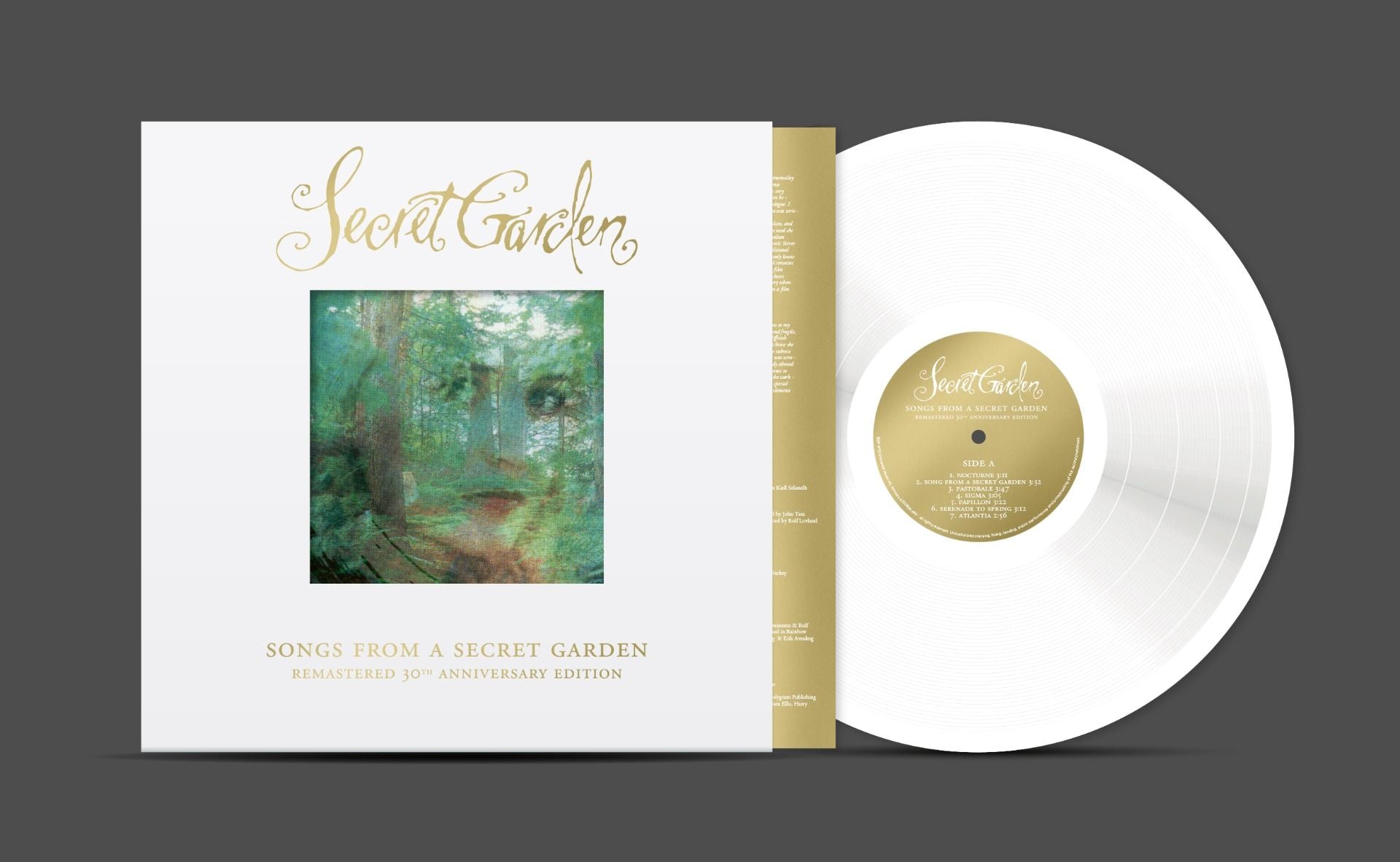 Songs From A Secret Garden-Remastered 30th Anniversary Edition (White Vinyl)