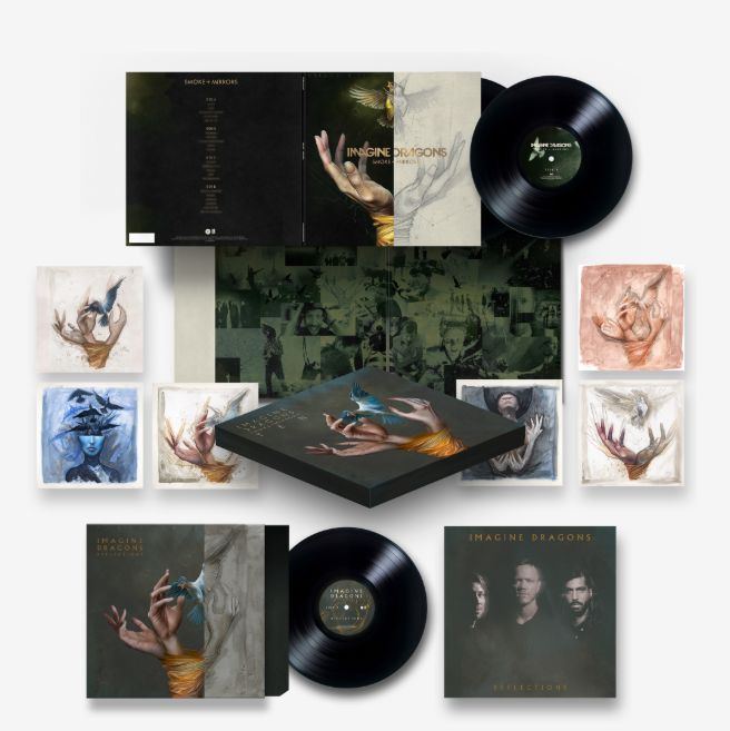 SMOKE + MIRRORS TEN BLACK 180 GRAM VINYL BOX SET