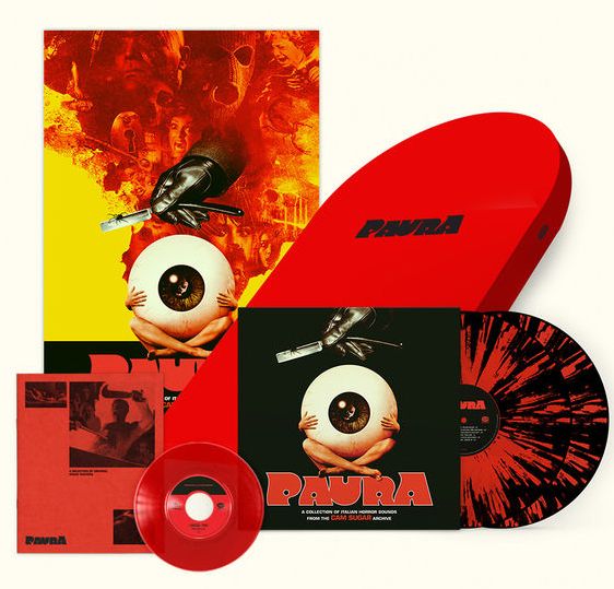 PAURA: A Collection Of Italian Horror Sounds From CAM Sugar Archives (2x Splatter Vinyl+1x 7" Box)