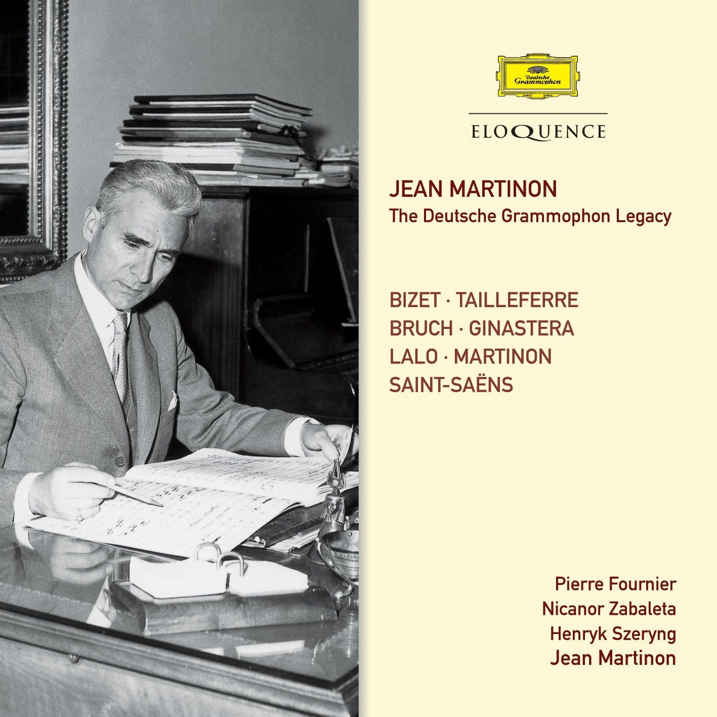 Jean Martinon - The Deutsche Grammophon Legacy (4CD) [Eloquence]