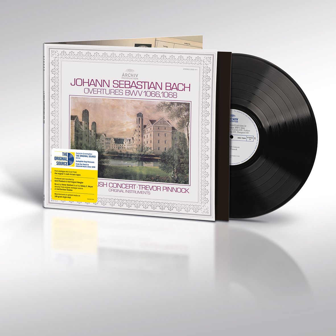 Bach: Overtures BWV 1066, 1068 (The Original Source Series) (1 x Vinyl)