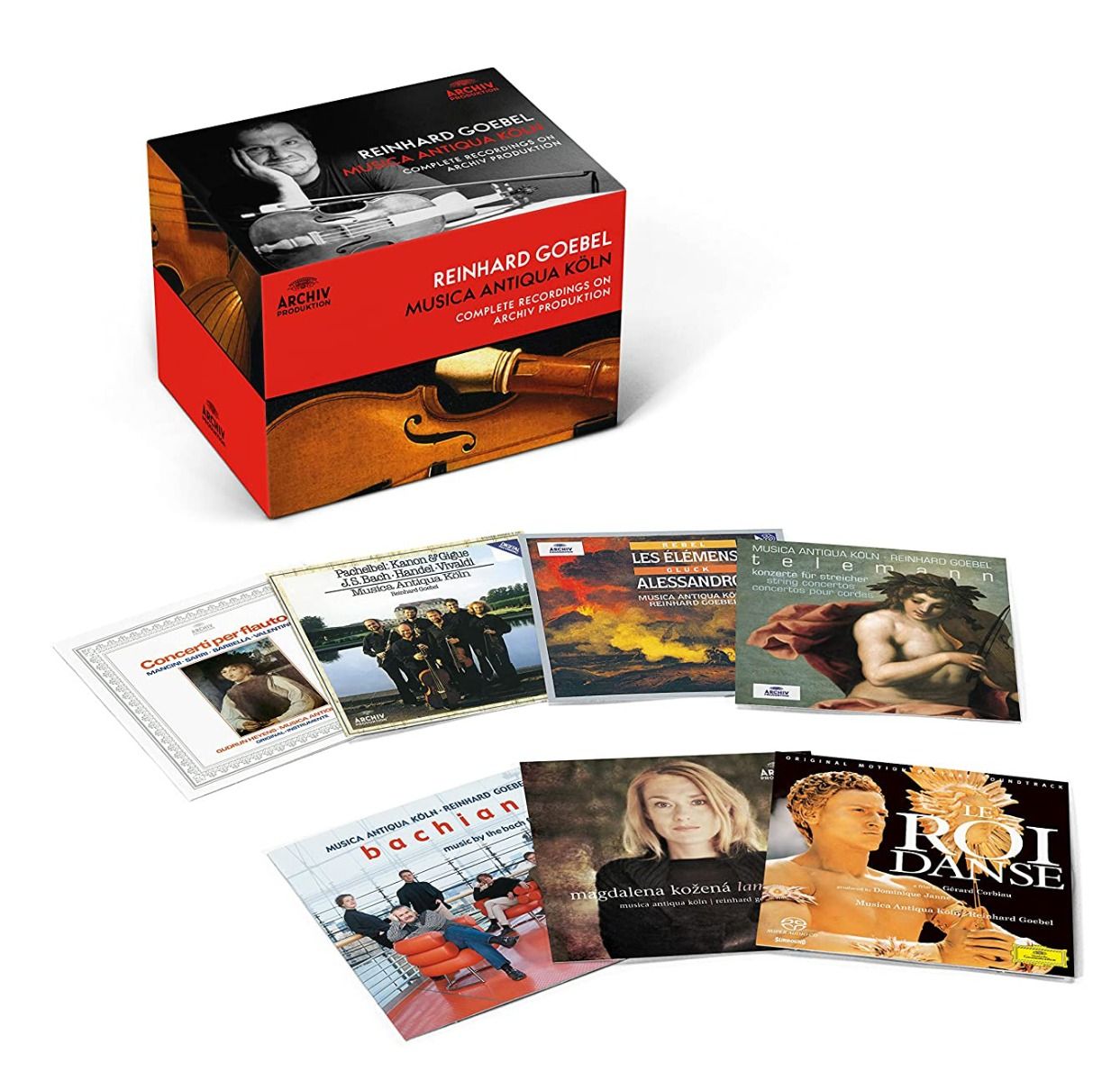 Reinhard Goebel: Complete Recordings On Archiv Produktion Recordings (75CD)