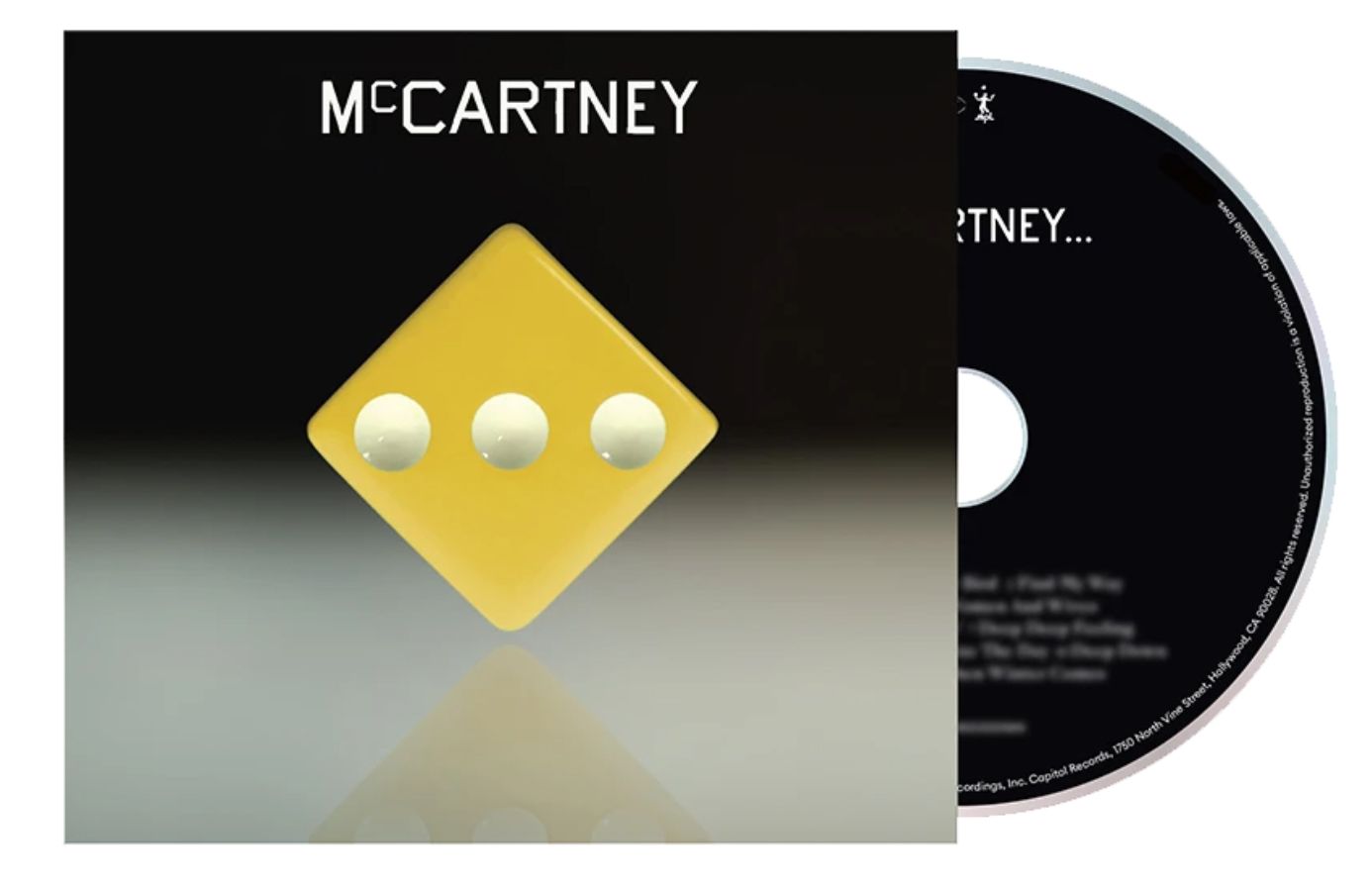 McCartney III (Deluxe Edition Yellow Cover CD)