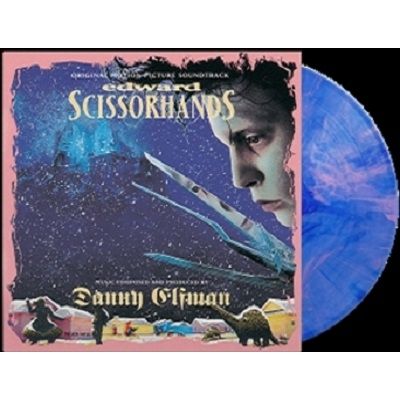 Edward Scissorhands - limited edition blue and pink "Candyland" mix swirl vinyl