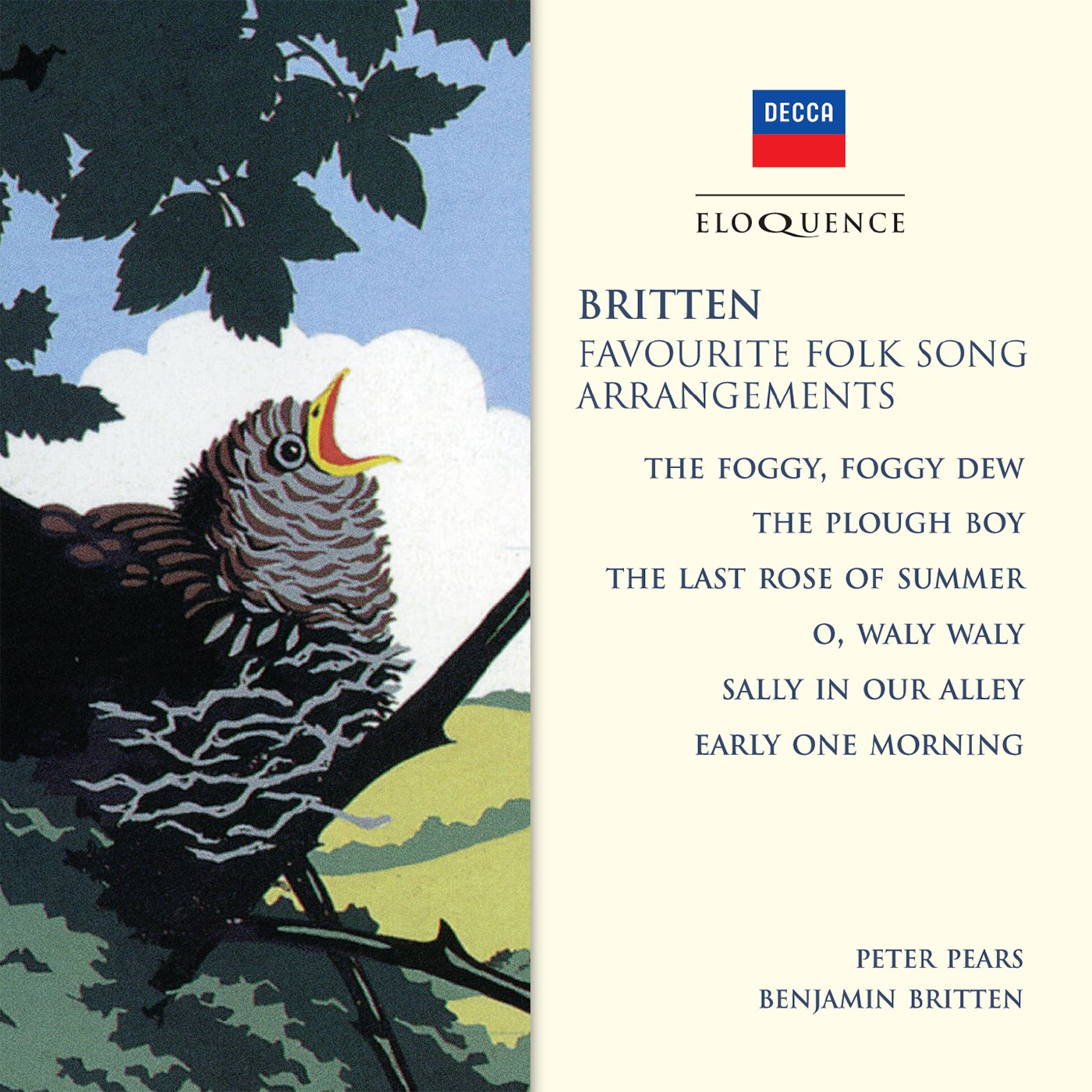Britten: Favourite Folk Song Arrangements [Eloquence]